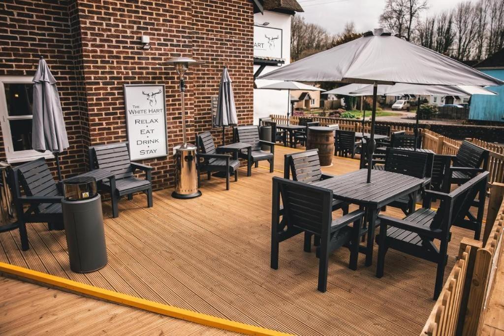 The White Hart Wilmington Hotell Honiton Exteriör bild